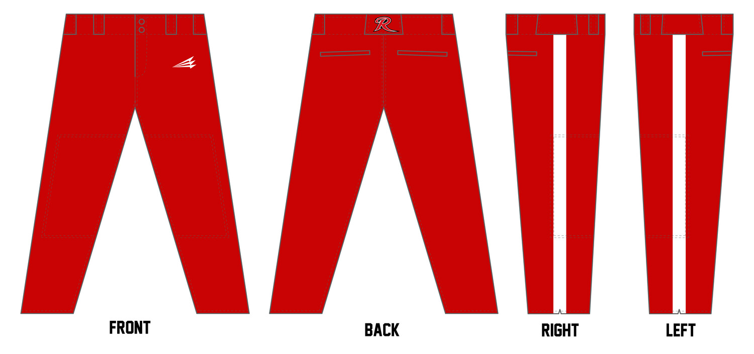 Revolution (Snipes) Custom Athletic Baseball Pant #BP5