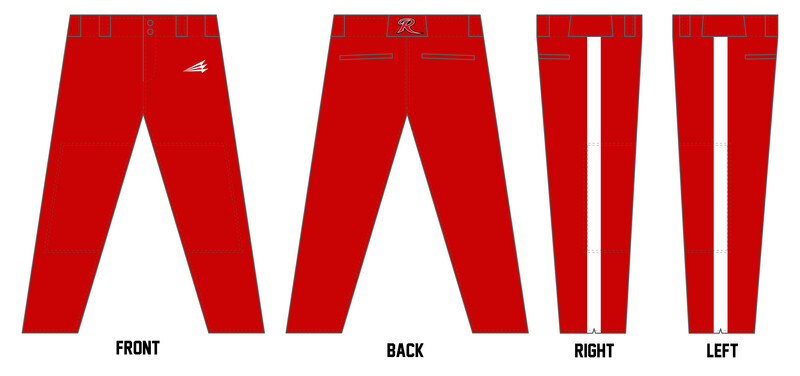 Revolution (Snipes) Custom Athletic Baseball Pant #BP5