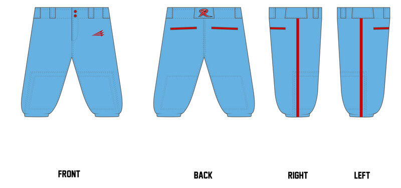 Revolution (Snipes) Custom Knicker Baseball Pant #BP6B