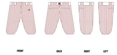 Revolution (Snipes) Custom Knicker Baseball Pant #BP8B