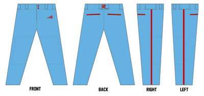 Revolution (Snipes) Custom ProFit Baseball Pant #BP6C