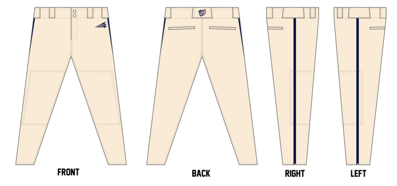 Leadoff Baseball Academy Wildcards Custom Athletic Baseball Pant #BP6