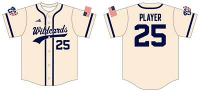 Leadoff Baseball Academy Wildcards Custom HexaFlex Baseball Jersey #J6
