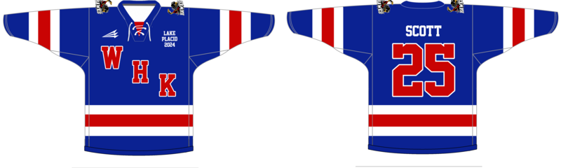 WHK Hawks Custom Nanodri Hockey Jersey #J9b
