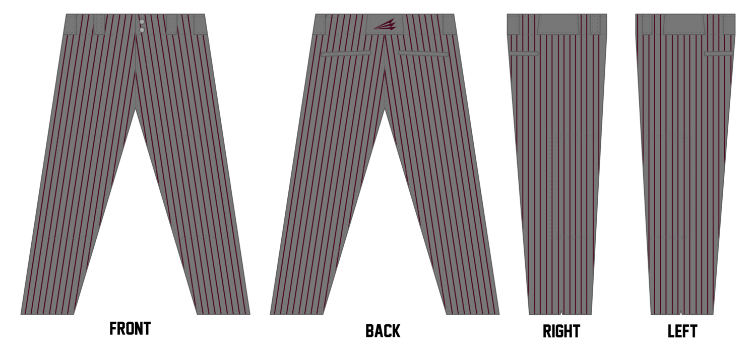South Shore Smoke Custom Athletic Baseball Pant #BP20