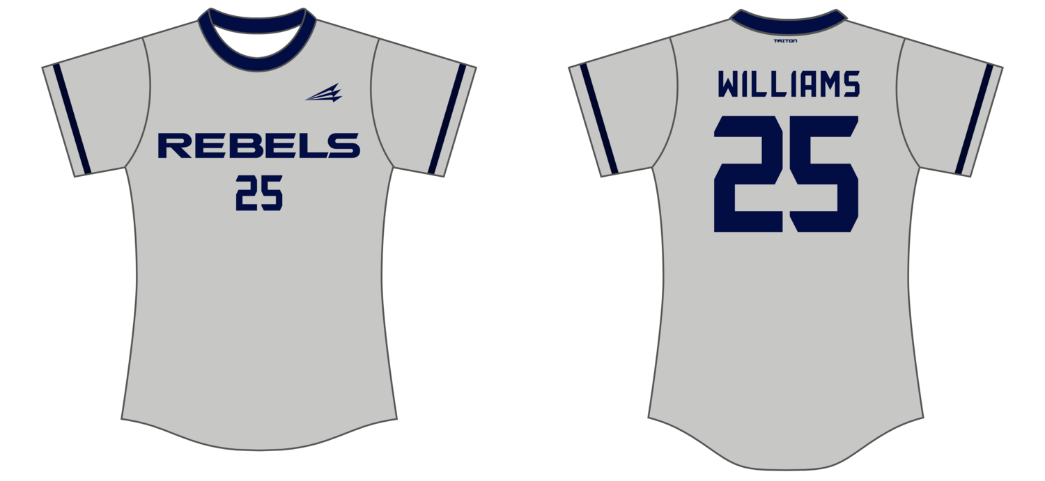 Rebel Fastpitch Custom HexaFlex Softball Jersey #J1b