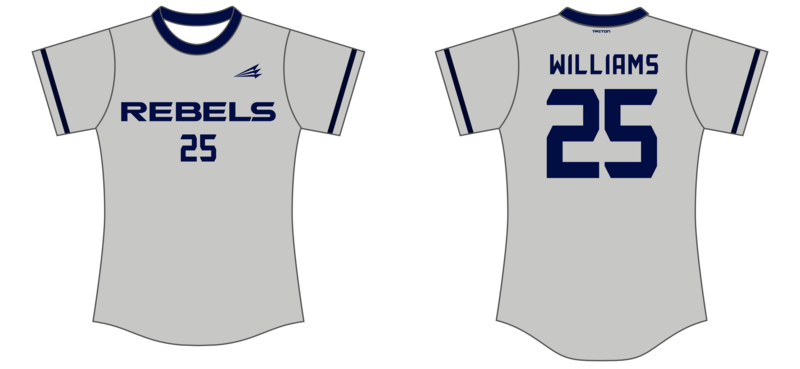 Rebel Fastpitch Custom HexaFlex Softball Jersey #J1b