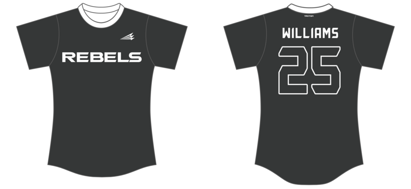 Rebel Fastpitch Custom HexaFlex Softball Jersey #J2b
