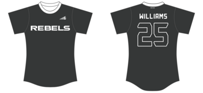 Rebel Fastpitch Custom HexaFlex Softball Jersey #J2b