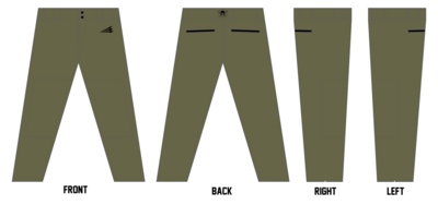 Americans Baseball Club Custom Athletic Baseball Pant #BP2c