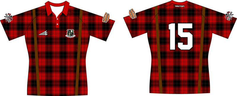 Angry Beavers Rugby Custom QuadFlex Jersey #J2b