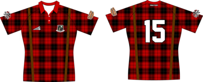Angry Beavers Rugby Custom QuadFlex Jersey #J2b