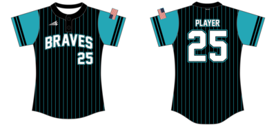 Salina Braves Custom HexaFlex Softball Jersey #J4C