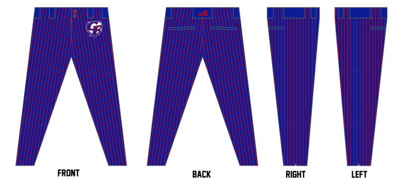 Arkansas Chosen Few Custom Athletic Fit Baseball Pant #BP15B
