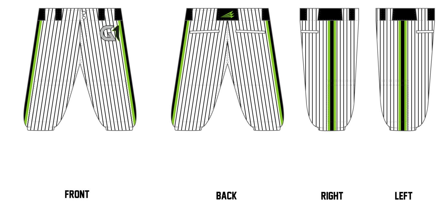 G1 Baseball Custom Knicker Baseball Pant #BP8B