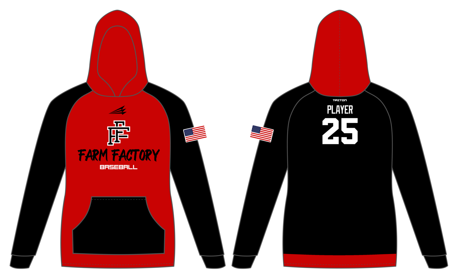 Farm Factory Custom Vulcan Hoodie #VH1