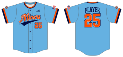 Breese Miners Custom NanoDri Baseball Jersey #J4C