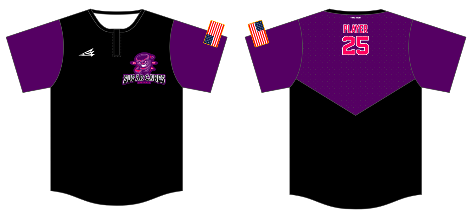 Sugar Canes Custom Flywheel Pullover #FLY1B