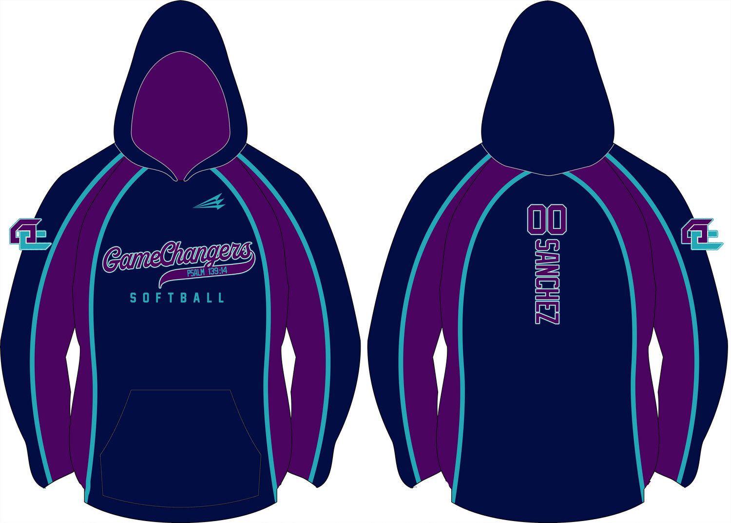 GameChangers (Sanchez) Custom Vulcan Hoodie #VH2