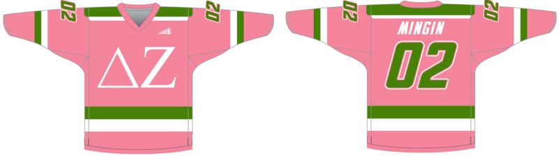 Delta Zeta (Mingin) Custom Nanodri Hockey Jersey #J3
