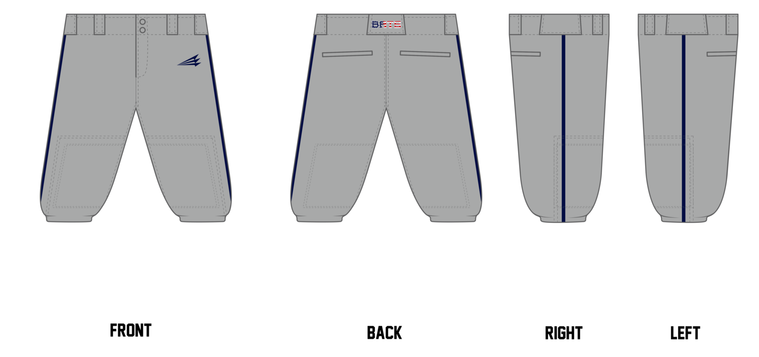 ELS Bats Custom Knicker Baseball Pants #BP16B