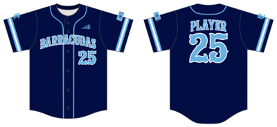 Bridge City Barracudas Custom HexaFlex Baseball Jersey #J1C