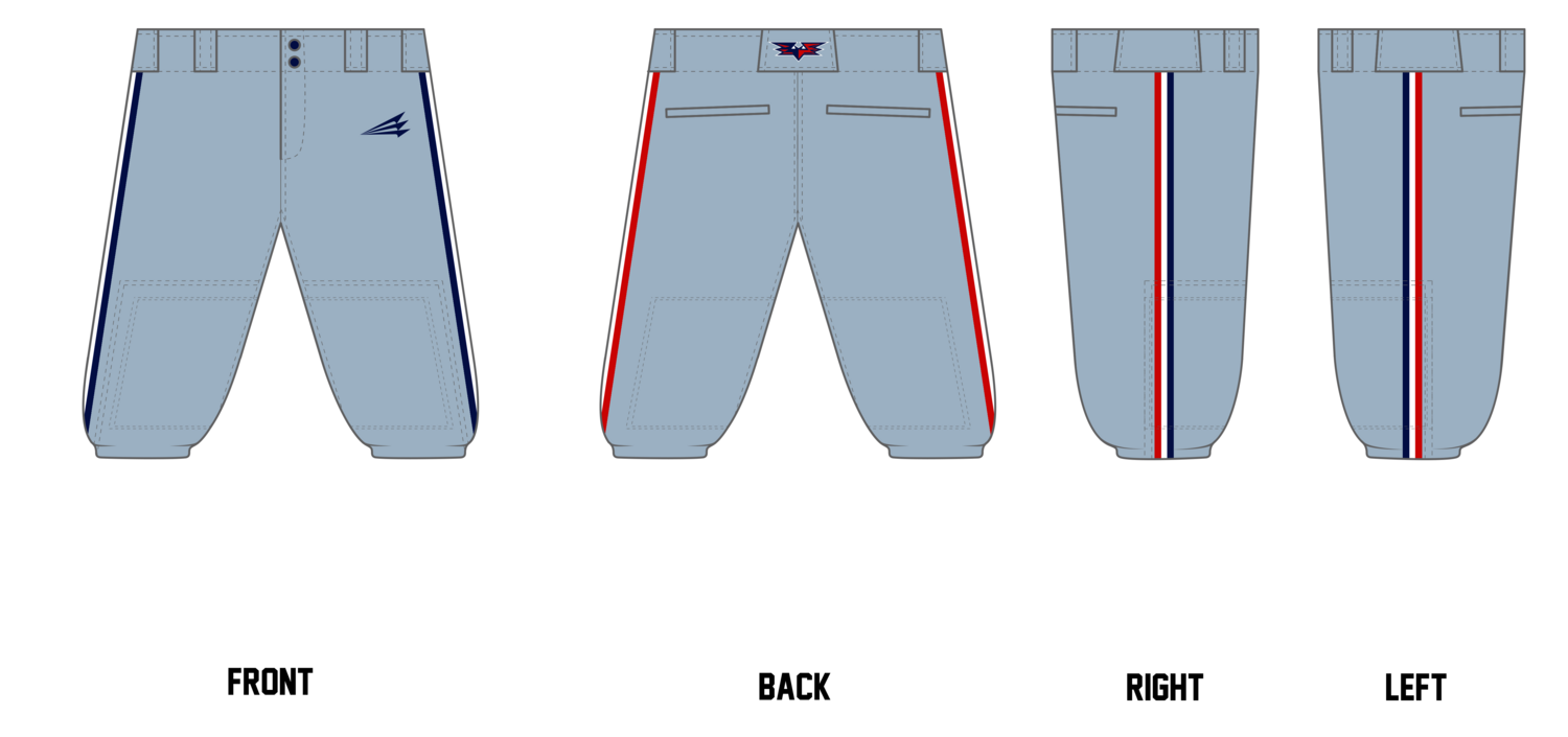 ELS Bats Custom Knicker Baseball Pants #BP27B