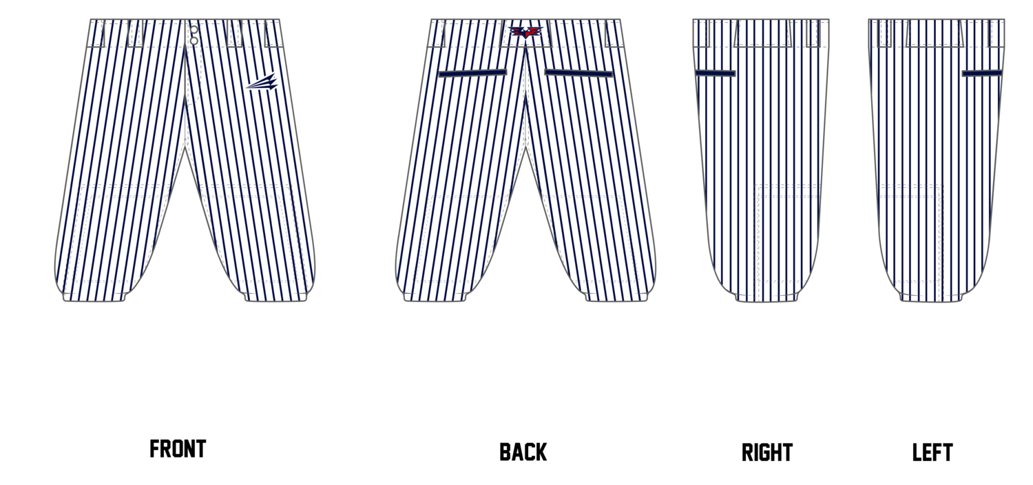ELS Bats Custom Knicker Baseball Pants #BP30B