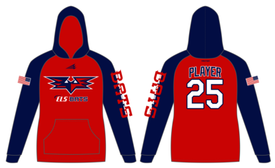 ELS Bats Custom Vulcan Hoodie #VH1