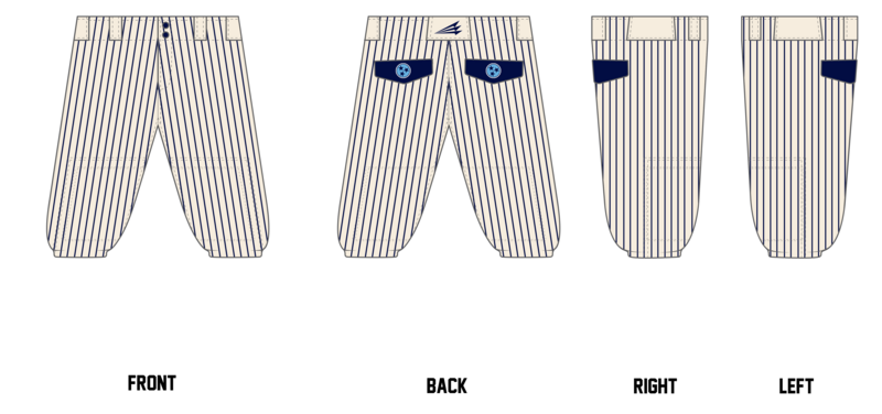 931 Hammers Custom Knicker Baseball Pants #BP16A