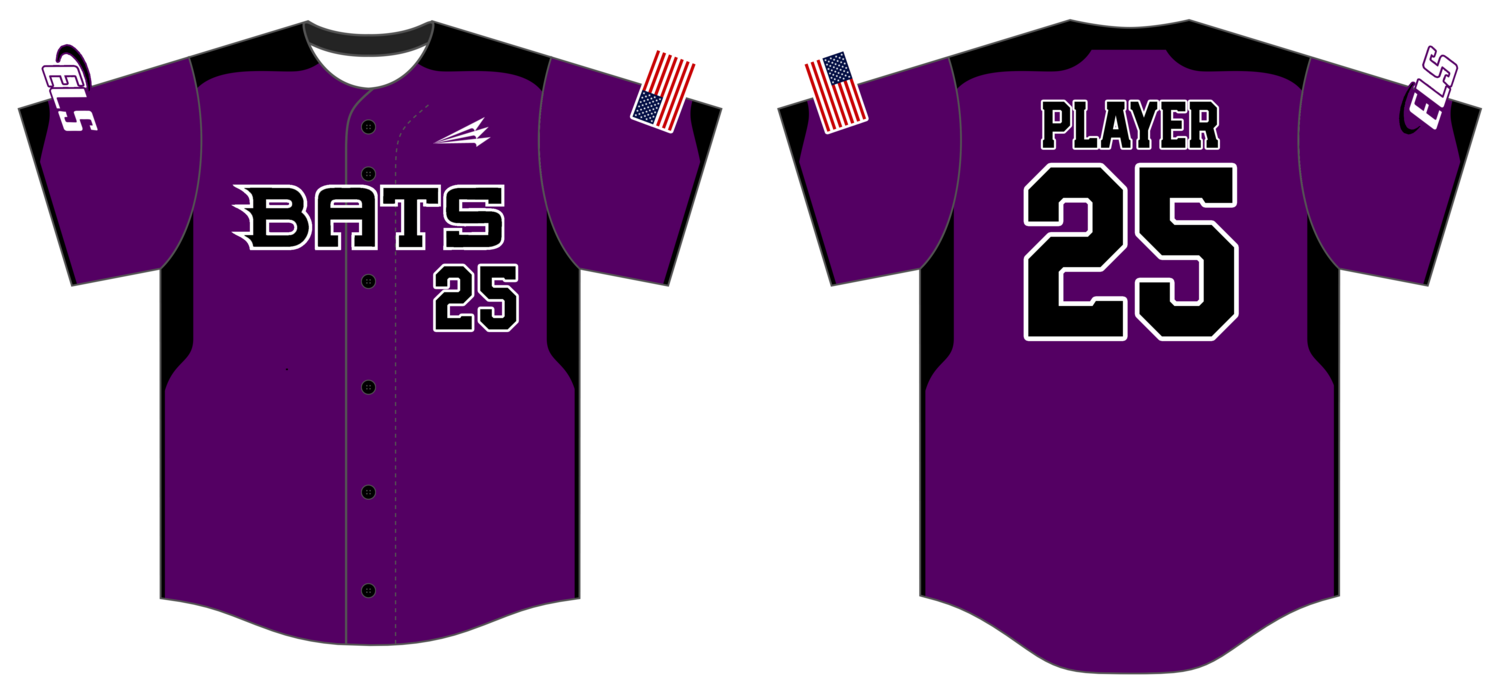 ELS Bats Custom HexaFlex Baseball Jersey #J12C