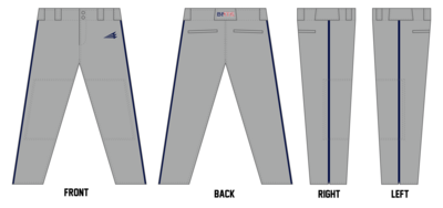 ELS Bats Custom Athletic Cut Baseball Pants #BP16A