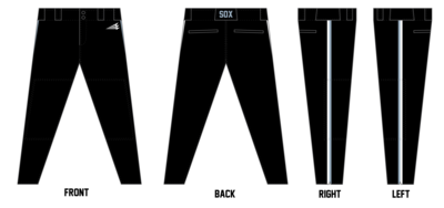 Kentuckiana Blue Sox Custom Long Relaxed Baseball Pant #BP21B