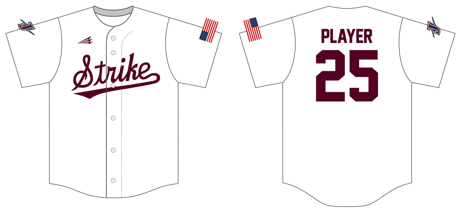 J’Town Strike Custom NanoDri Baseball Jersey #J10B