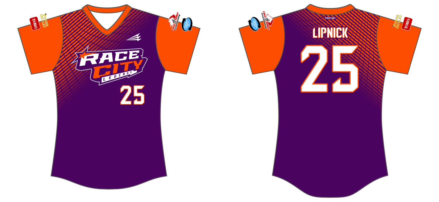 Race City Legends Custom NanoDri Softball Jersey #J4B