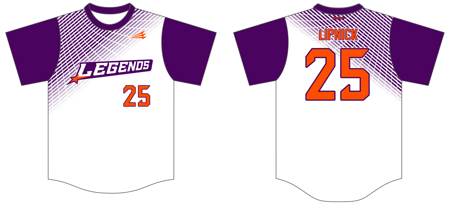 Race City Legends Custom NanoDri Baseball Jersey #J7