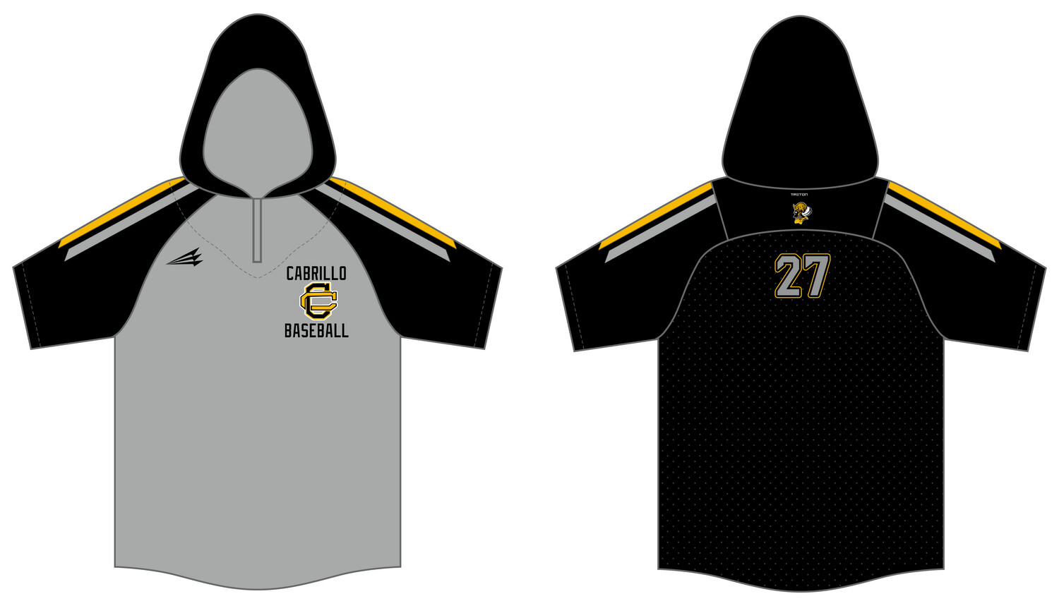 Cabrillo High Custom Batting Practice Jacket #BPJ1B