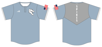 Salina Spikes Custom Flywheel Pullover #FLY7