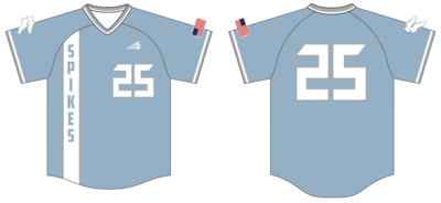 Salina Spikes Custom HexaFlex Baseball Jersey #J54f