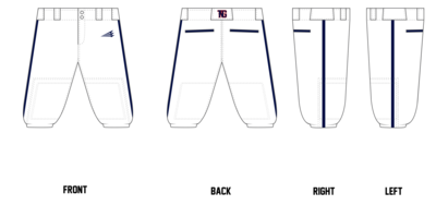 TNG Prospects Custom Knicker Baseball Pants #BP14A