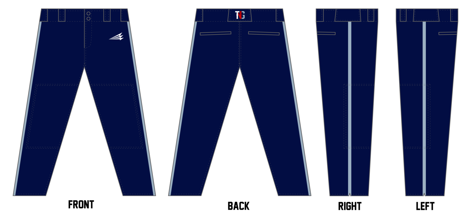 TNG Prospects Custom Athletic Cut Baseball Pants #BP13B