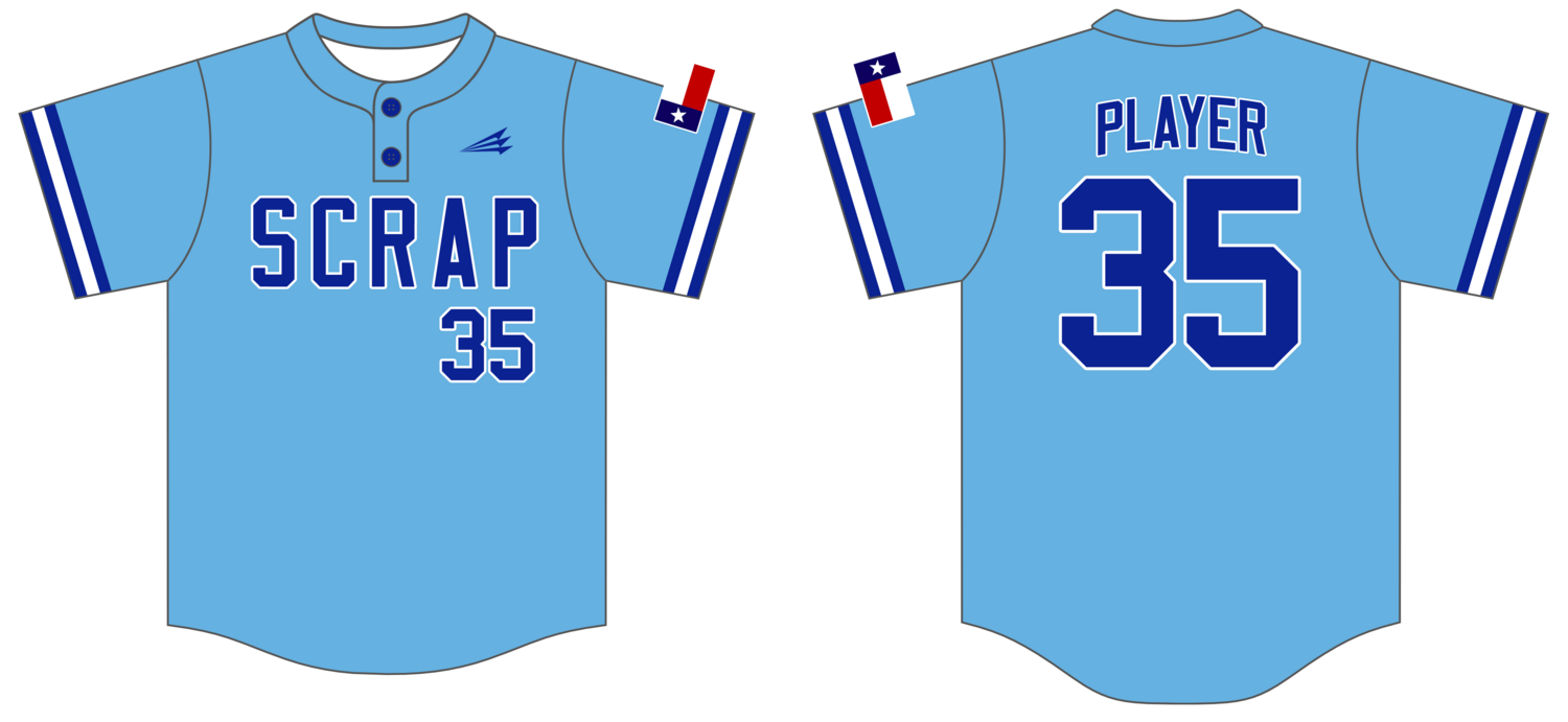 Scrap Custom HexaFlex Baseball Jersey #J1C