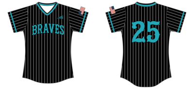 Salina Braves Custom HexaFlex Softball Jersey #J1