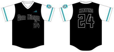 San Diego Luchadores Custom NanoDri Baseball Jersey #J2B