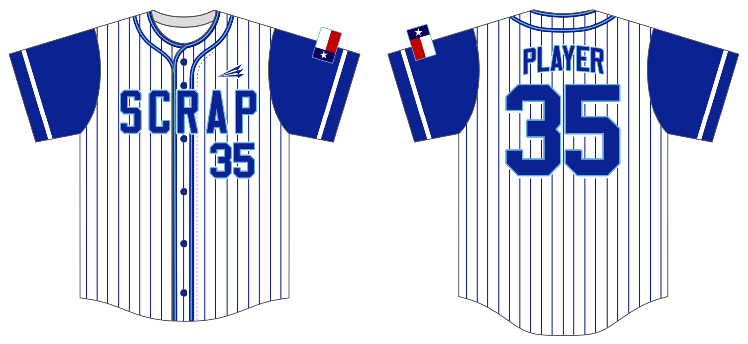 Scrap Custom HexaFlex Baseball Jersey #J2C