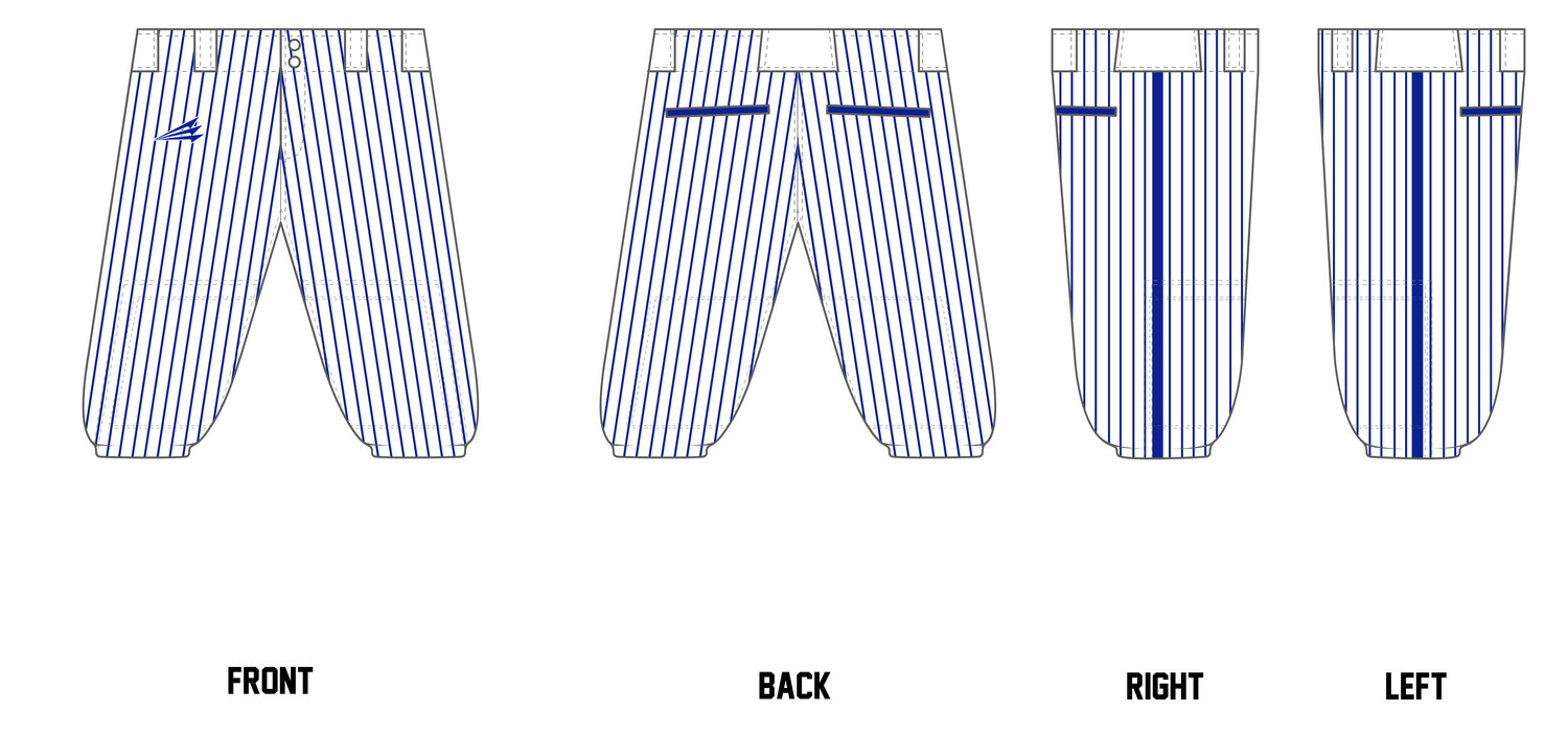 Scrap Custom Knicker Baseball Pant #BP2B