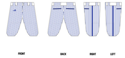 Scrap Custom Knicker Baseball Pant #BP2B