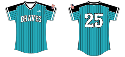 Salina Braves Custom HexaFlex Softball Jersey #J2B