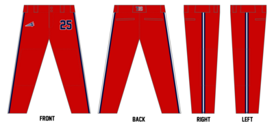 716 Patriots Custom Athletic Baseball Pant #BP14b
