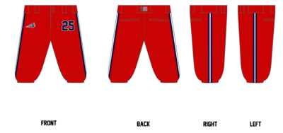 716 Patriots Custom Knicker Baseball Pant #BP14a
